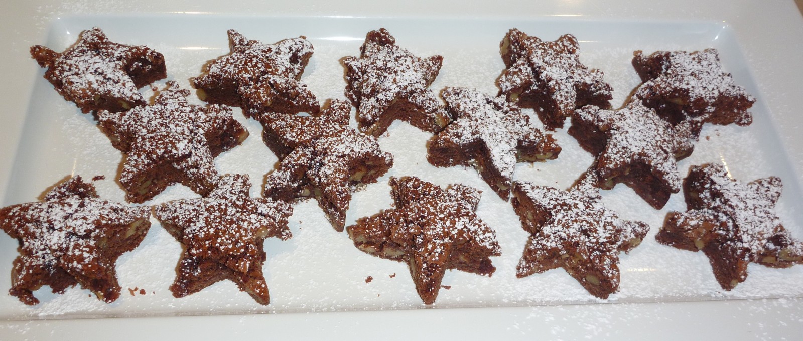 Christmas chocolate brownies