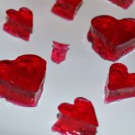 Heart shaped jellies