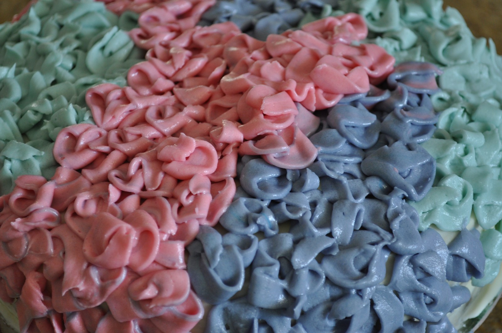 Hydrangea icing