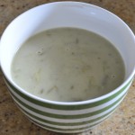 Cream of asparagus soup Cream of asparagus soup
