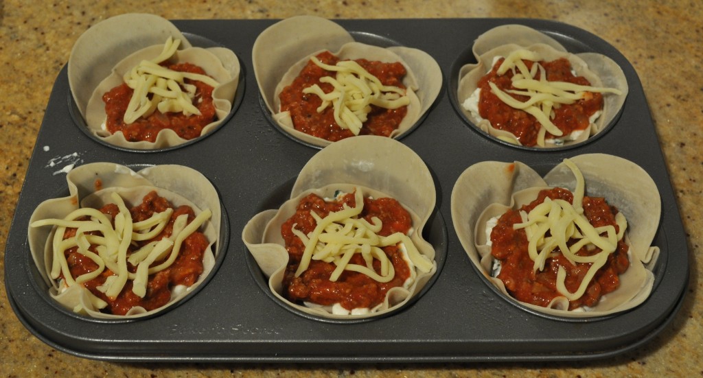 Mini lasagnas