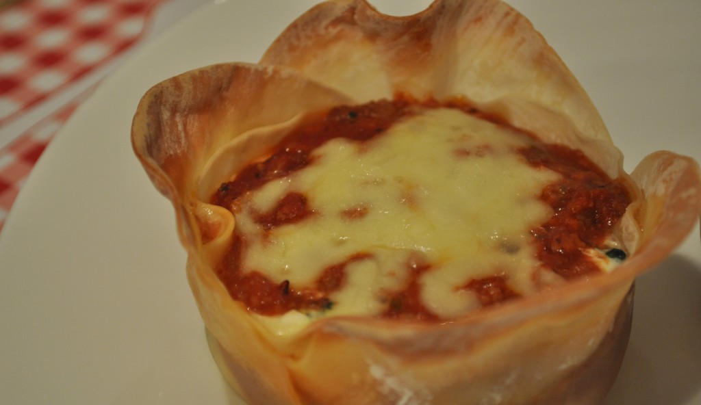 Individual lasagna