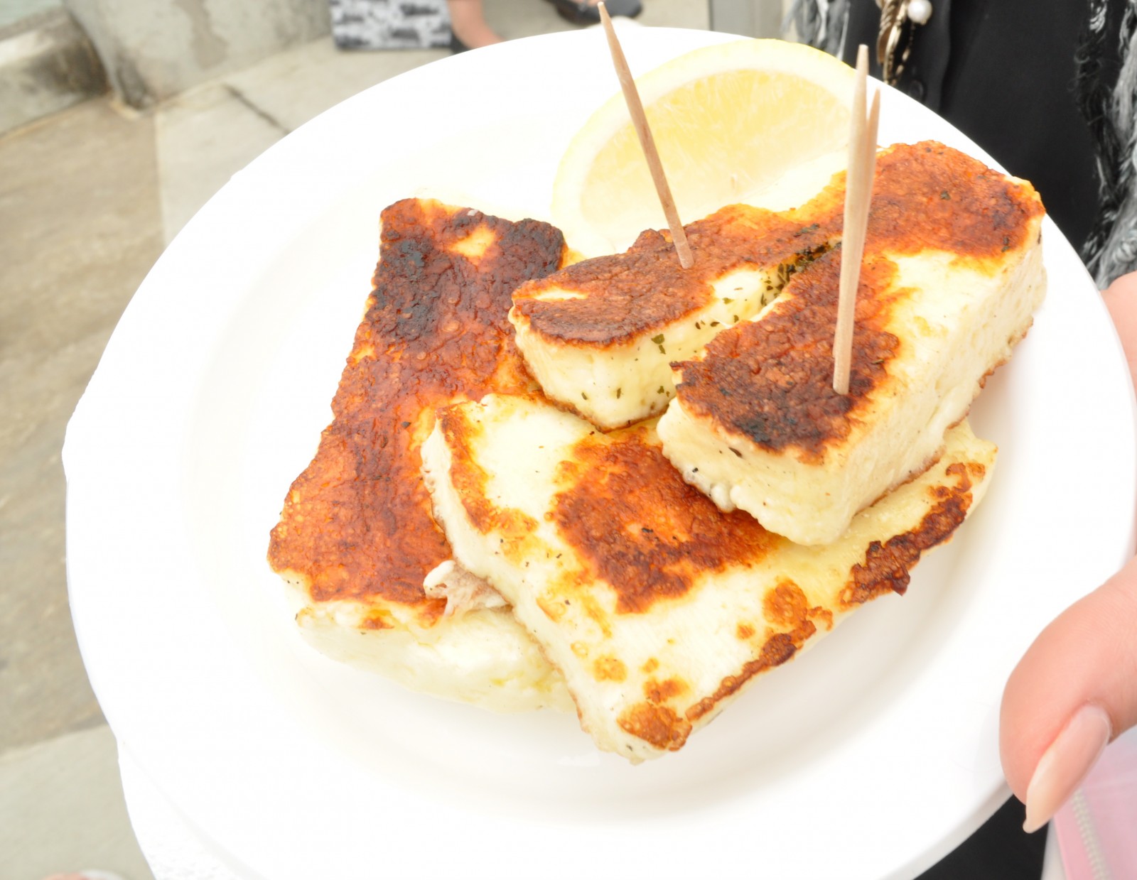 Olympus Cheese grilled halloumi