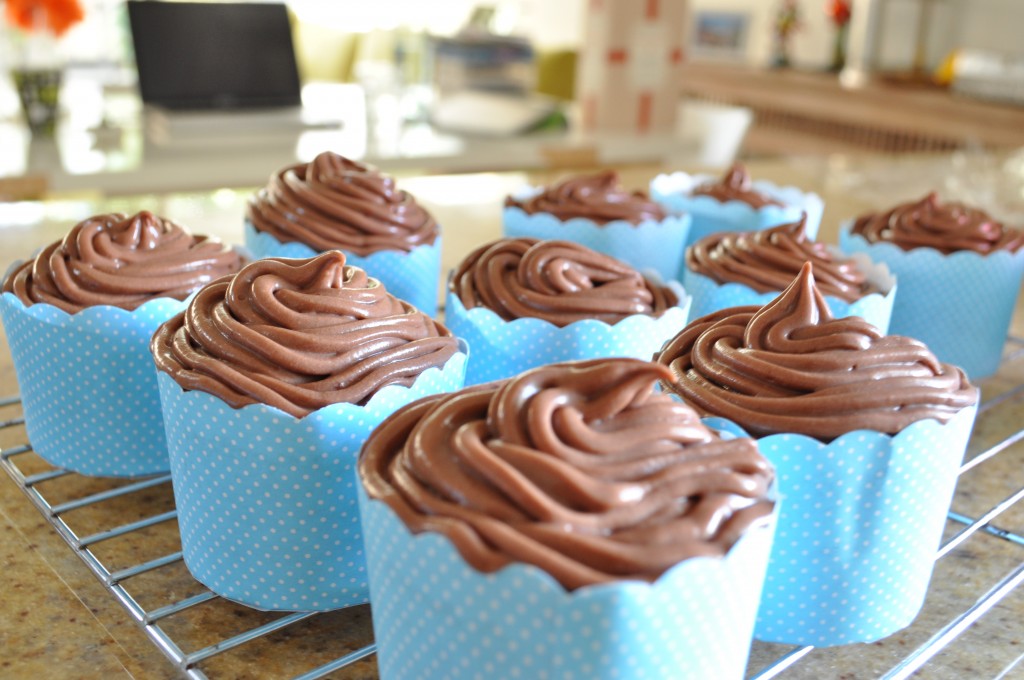 The icing's on the cakes