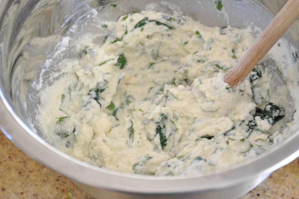 Ricotta and spinach