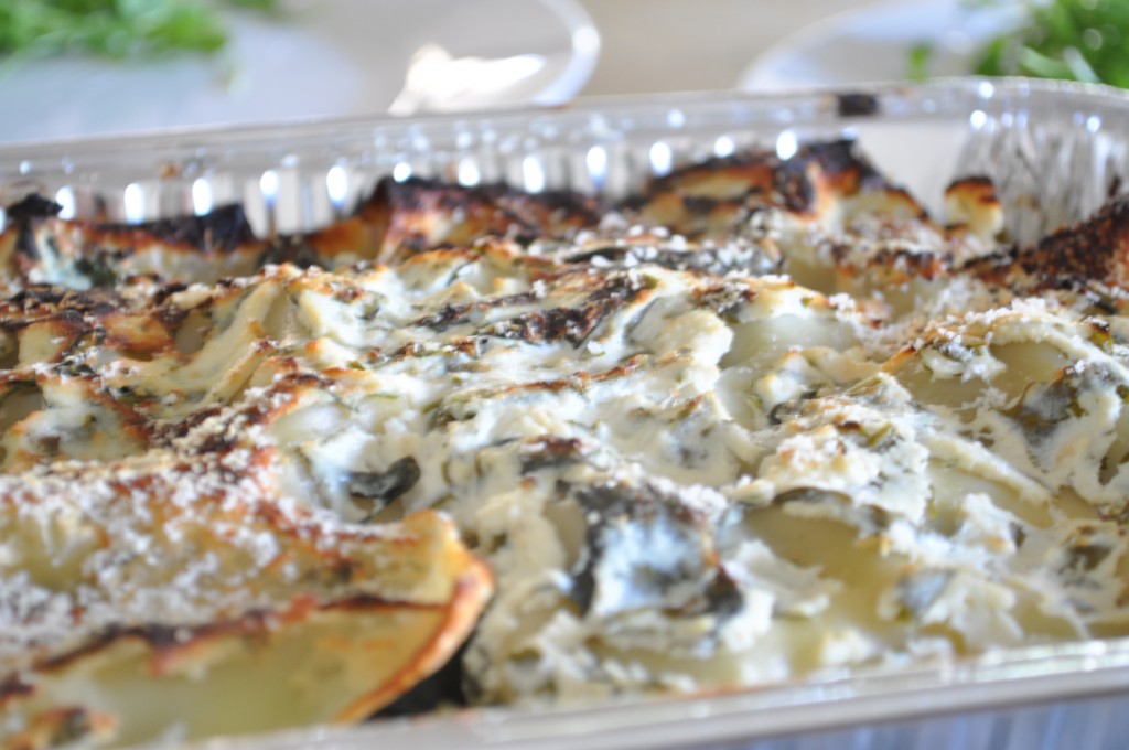 Ricotta and vegetable lasagna