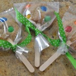 Spotty cookie pops