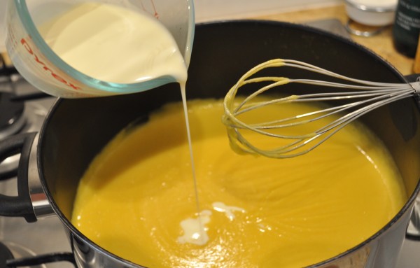 Putting the cream in creamy corn soup
