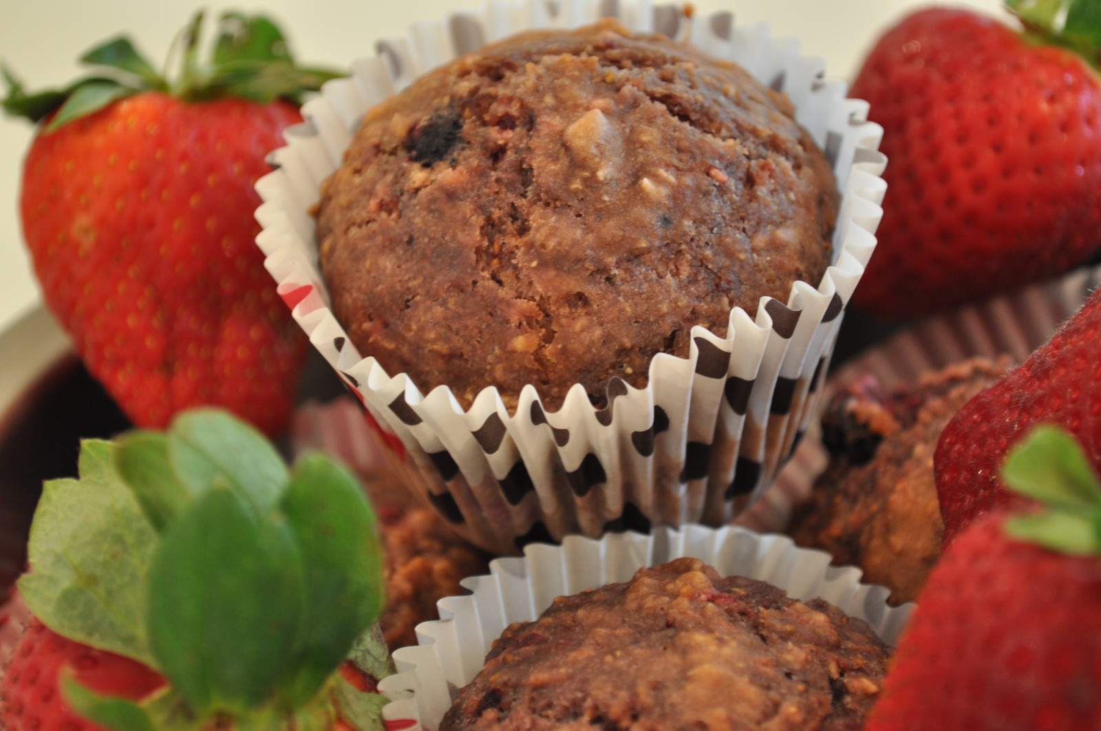 Low calorie berry muffins