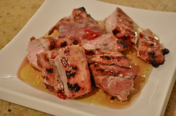 Barbequed pork