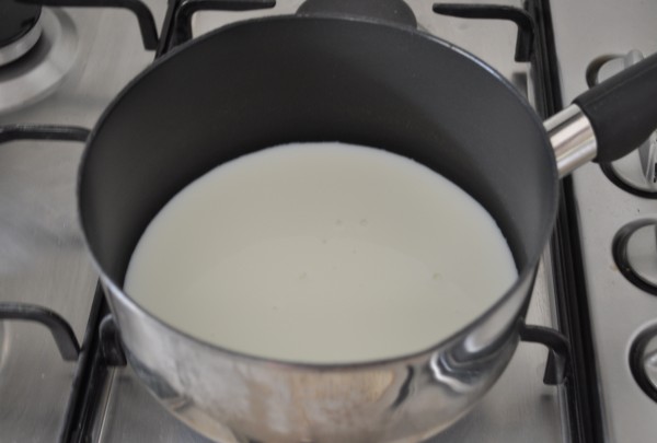 Heating the milk