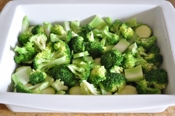 In with the veges