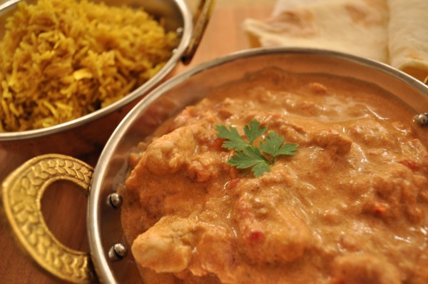 Butter chicken using Lush Delights curry paste