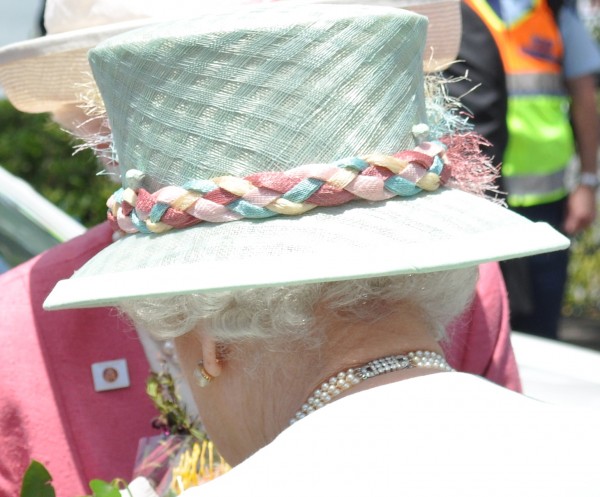 Her Majesty's gorgeous hat
