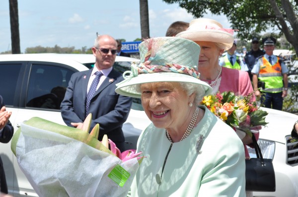 The Queen visits Brisbane