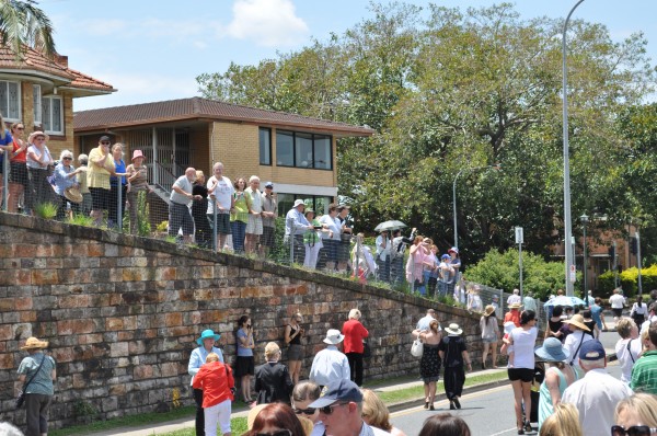 The crowd