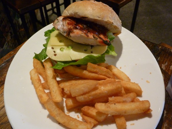 Chicken burger