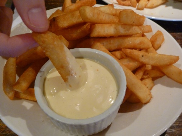 Beer battered chips