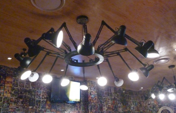 Archive lamp chandelier