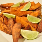 Spicy sweet potato wedges Spicy sweet potato wedges