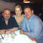 George Calombaris, me and Gary Mehigan George Calombaris, me and Gary Mehigan
