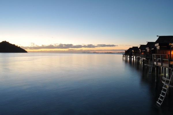 July - A Fijian sunset