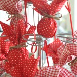 Fabric baubles