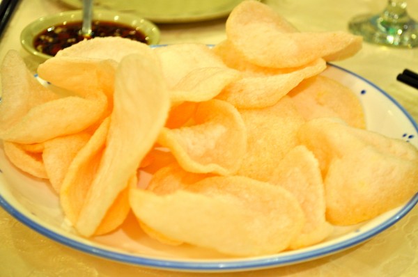 I always have to start with prawn crackers
