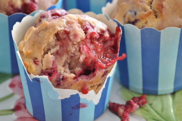 Mixed berry muffin