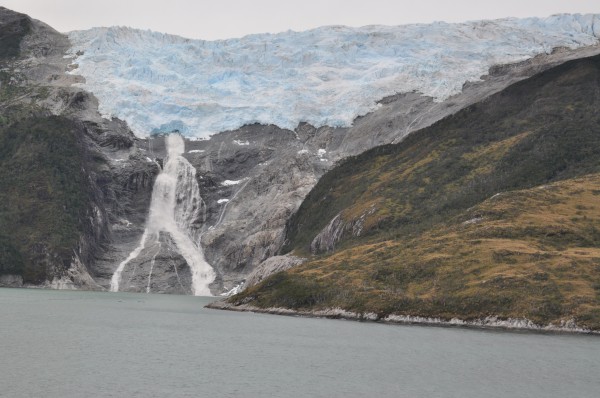 Glacier in the Beagle Channel