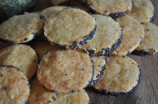Cheddar poppyseed biscuits