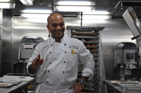 The head pastry chef