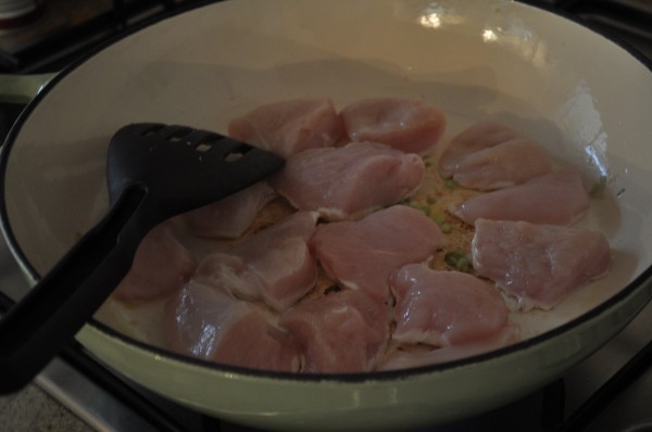 Chicken and spices
