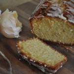 Olive oil orange cake with orange drizzle
