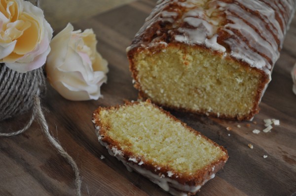 Olive oil orange cake with orange drizzle