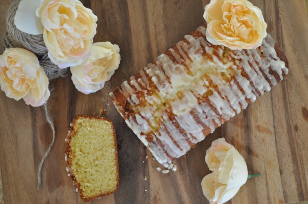 Olive oil orange cake with orange drizzle