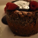 Runny heart pudding
