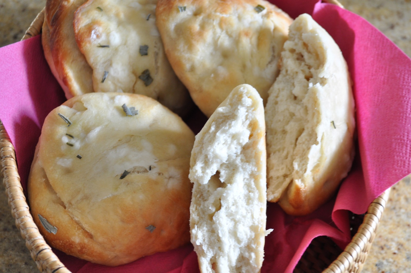 Five minute foccacia bread