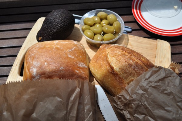 Olive oil bread and personal sourdough
