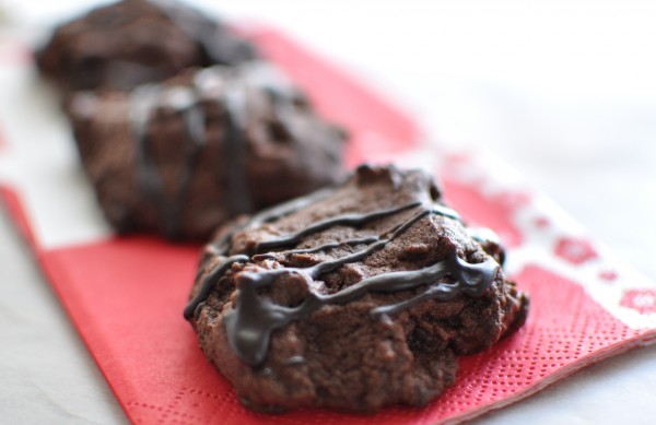 Choc-mint biscuits