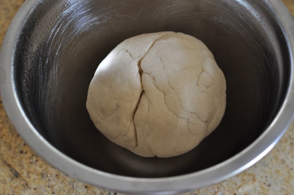 Dough ball ready for first proofing