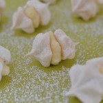 Pear curd kisses