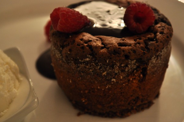 Runny heart pudding