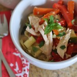 Thai chicken noodles Thai chicken noodles