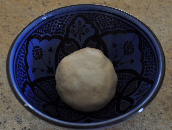 Dough ball resting