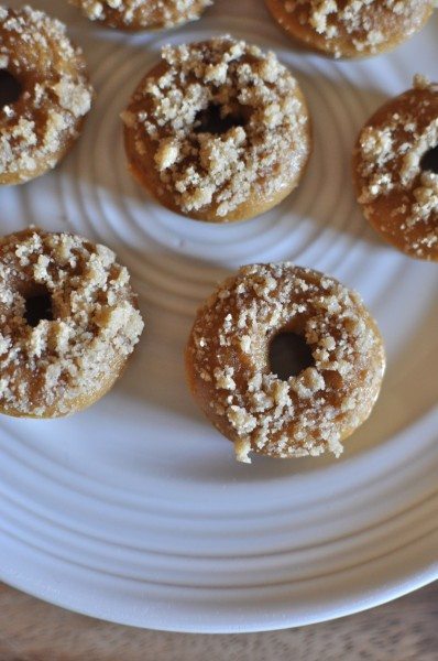 Gingerbread baby doughnuts