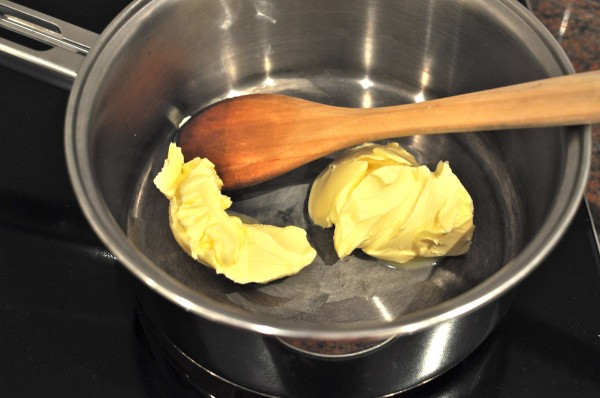 Melting the butter