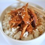 Chicken teriyaki in the slow cooker