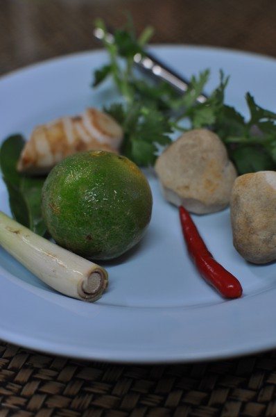 Tom Yum ingredients