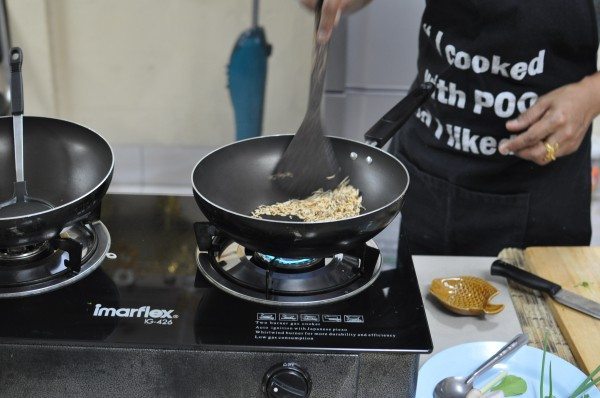 Rice roasting